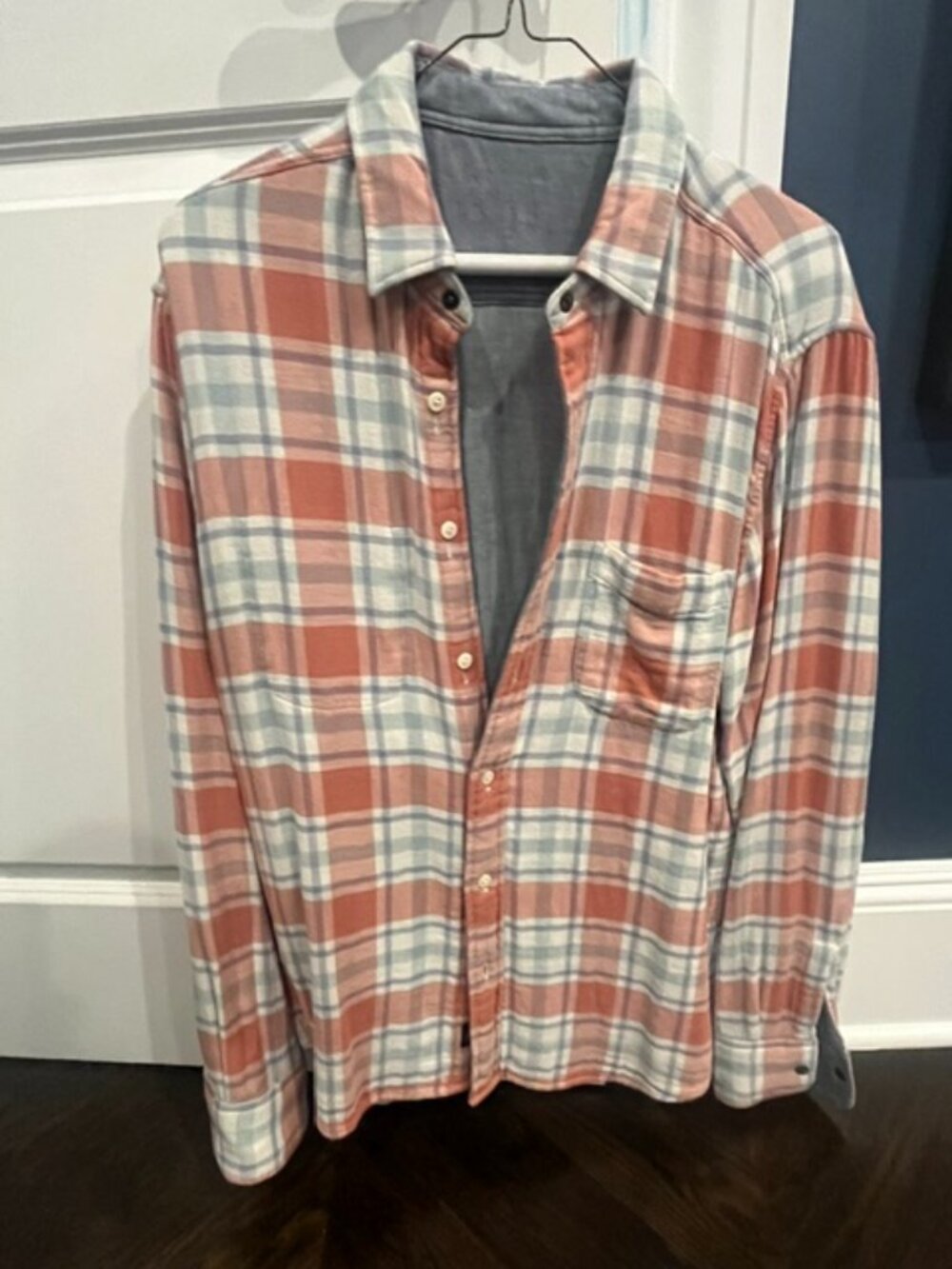 Faherty Reversible Button Down Shirt - Medium